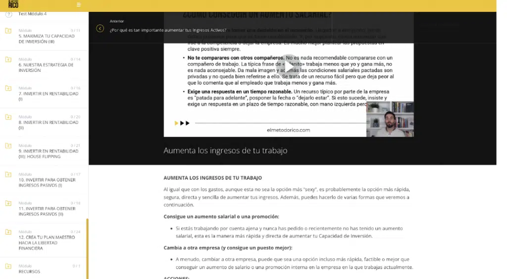 Maximiza tu capacidad de inversi&oacute;n con el m&aacute;ster en libertad financiera de El M&eacute;todo Rico